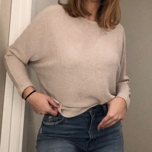 Boxy knitted sweater